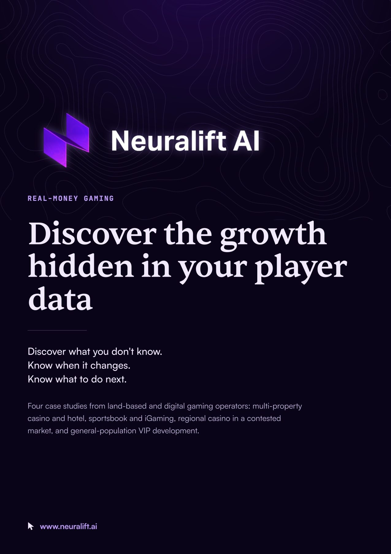 Discover the growth hidden in your player data, cover